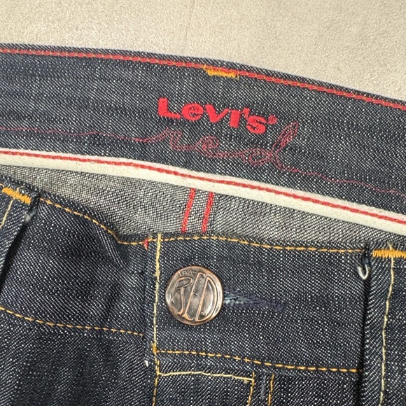 Levi’s Red Label Selvedge Skinny Straight Denim Jeans - Picture 4 of 6